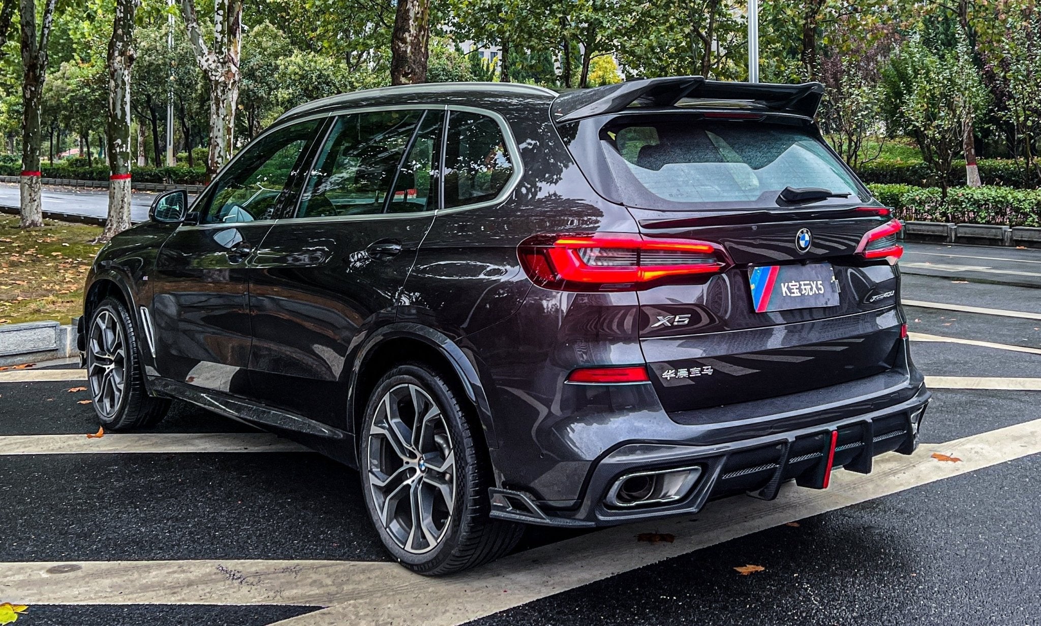 AERO DESIGN - BMW X5 G05 CARBON FIBRE ROOF SPOILER - Aero Carbon UK