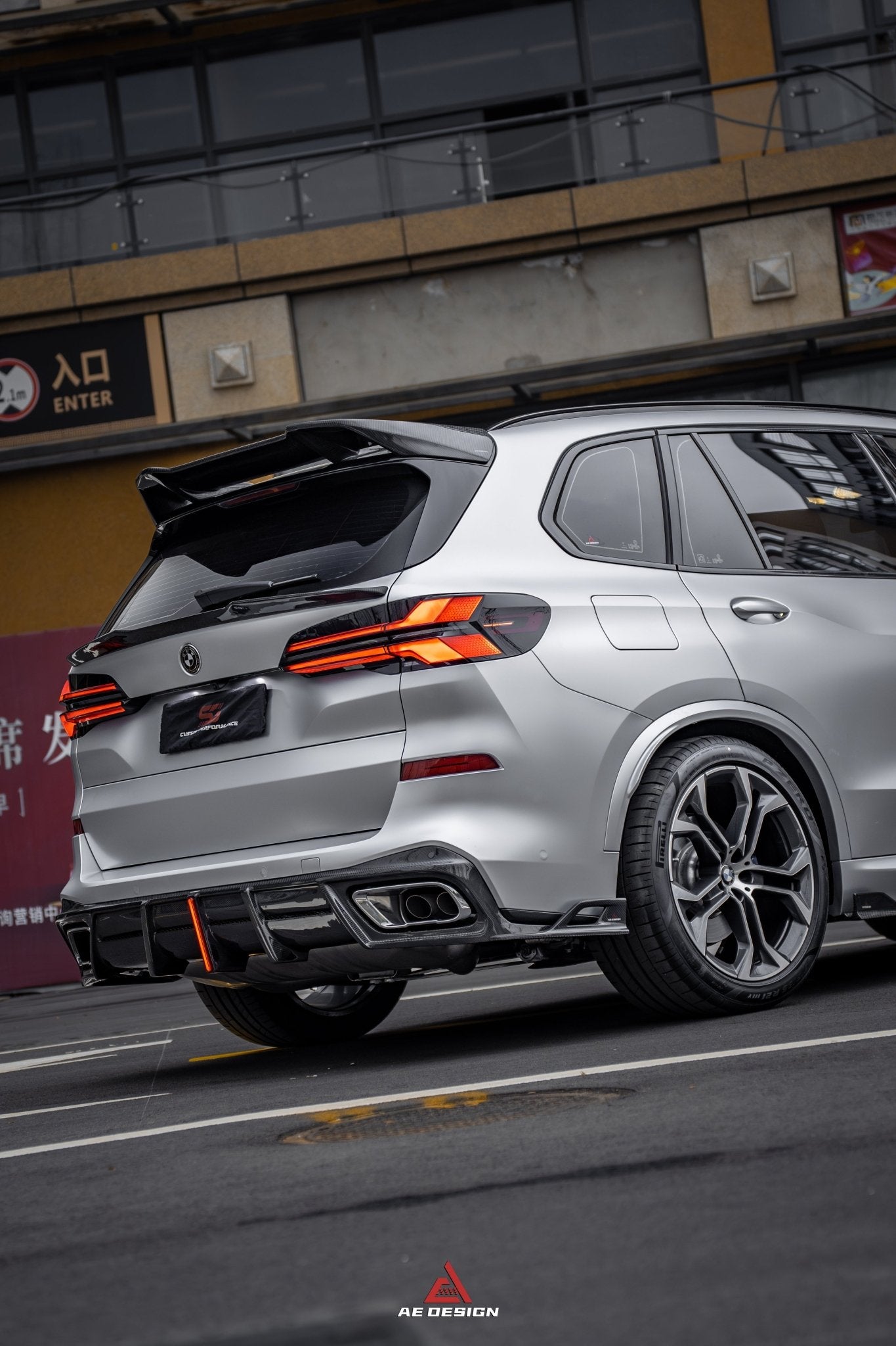 AERO DESIGN - BMW X5 G05 CARBON FIBRE ROOF SPOILER - Aero Carbon UK