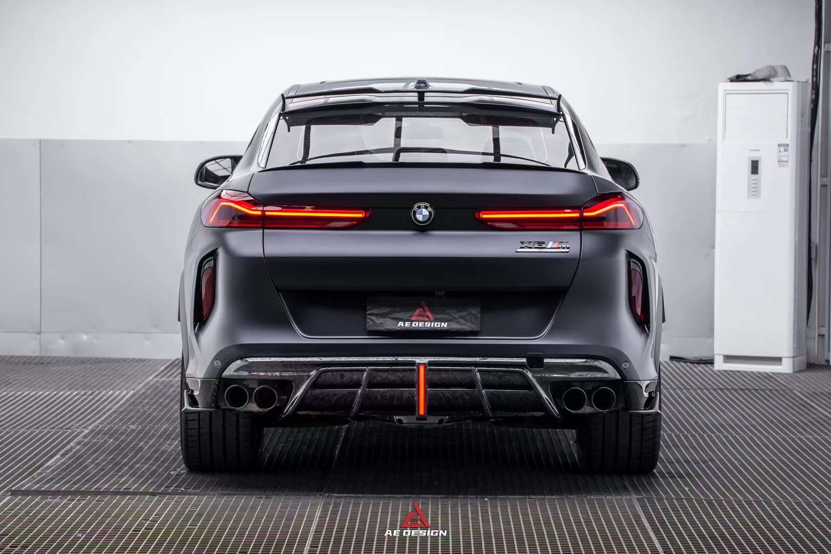 AERO DESIGN - BMW X5M/C X6M/C F95 F96 DRY CARBON FIBRE REAR DIFFUSER V2 - Aero Carbon UK