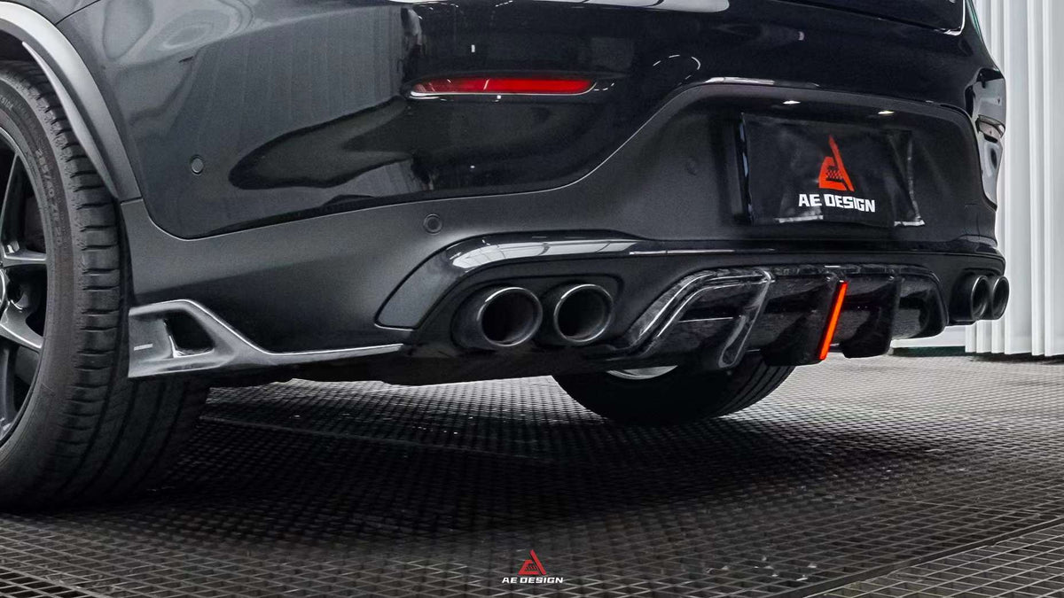 AERO DESIGN - MERCEDES BENZ GLC43 CARBON FIBRE REAR DIFFUSER - Aero Carbon UK