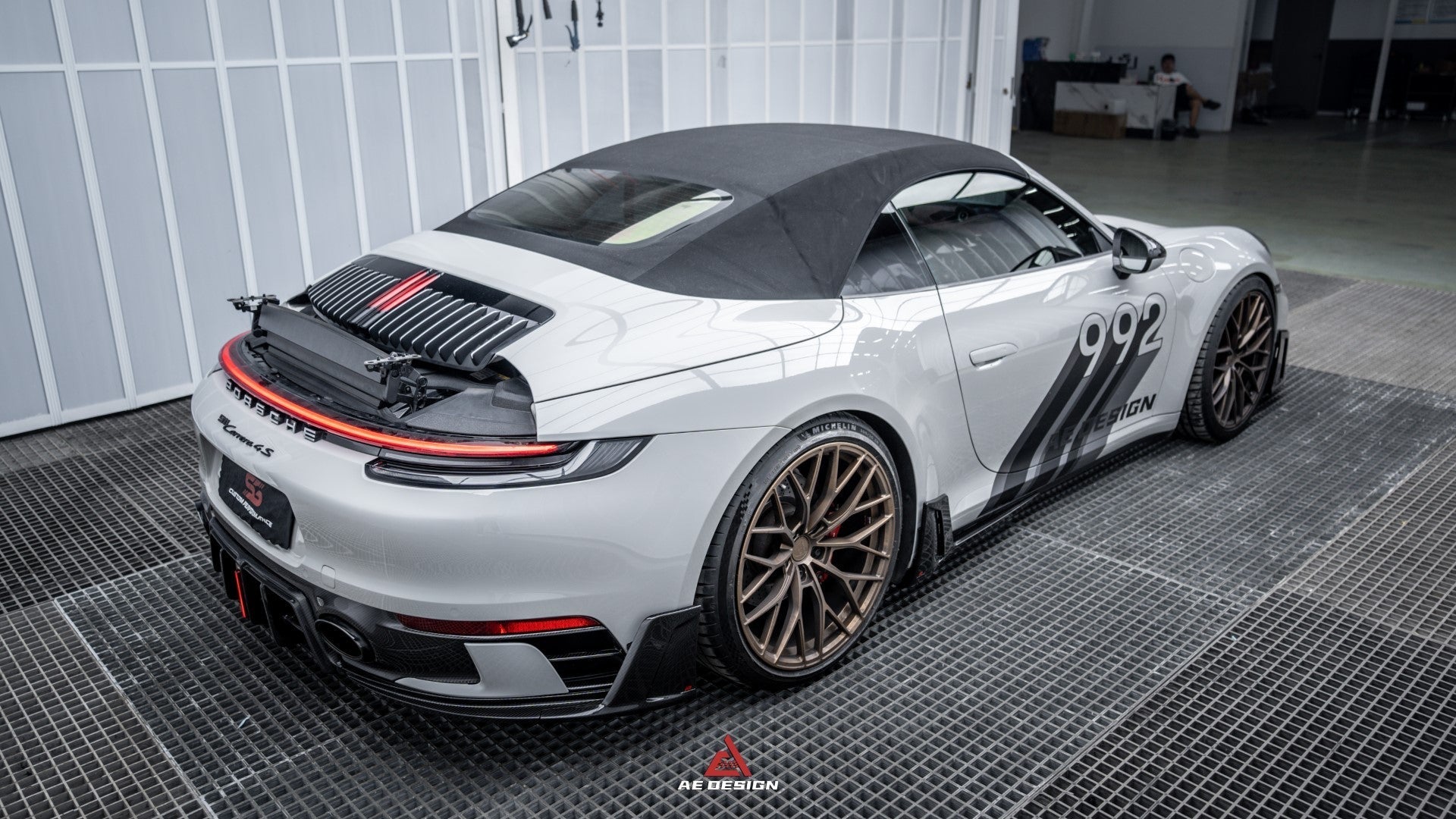 AERO DESIGN - PORSCHE 911 992 CARRERA/4/S/4S/GTS CARBON FIBRE SIDE SKIRTS - Aero Carbon UK