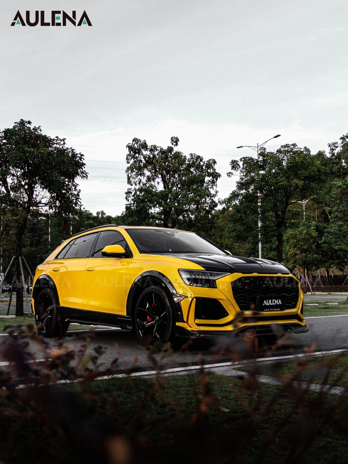 AULENA - AUDI RSQ8 PRE-LCI DRY CARBON FIBRE BONNET / HOOD - Aero Carbon UK
