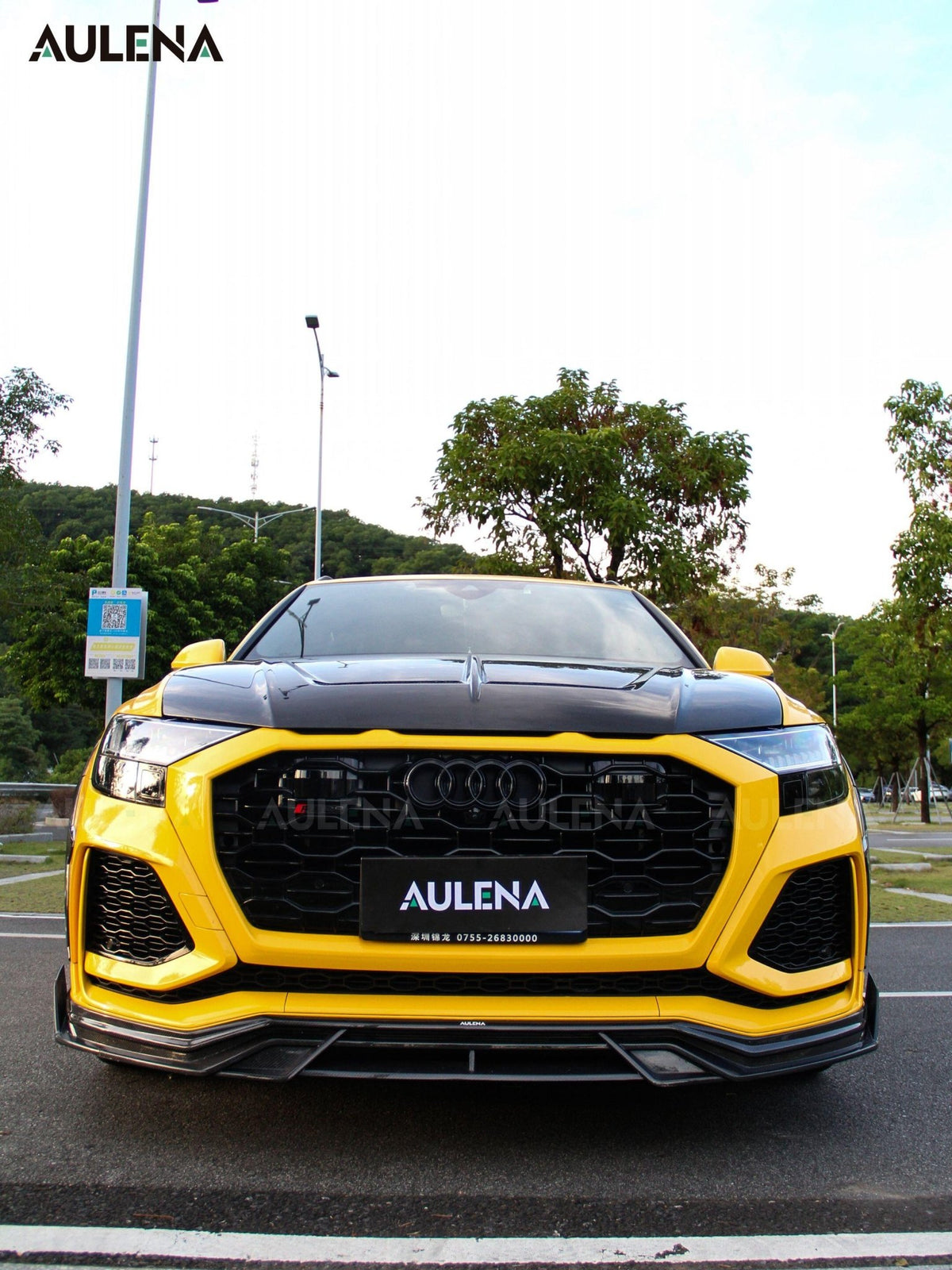 AULENA - AUDI RSQ8 PRE-LCI DRY CARBON FIBRE BONNET / HOOD - Aero Carbon UK