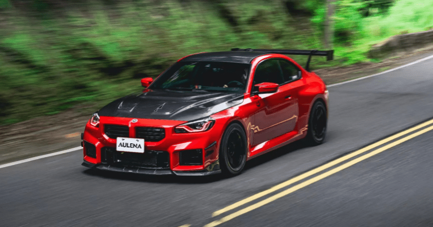 AULENA - BMW M2 G87 DRY CARBON FIBRE FRONT HOOD BONNET - Aero Carbon UK
