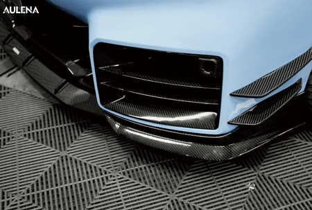 AULENA - BMW M2 G87 DRY CARBON FIBRE FRONT LIP SPLITTER - Aero Carbon UK