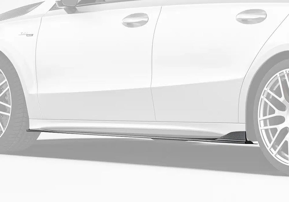 AULENA - MERCEDES BENZ A CLASS W177 A35 / A45/ A45S SIDE SKIRTS - Aero Carbon UK