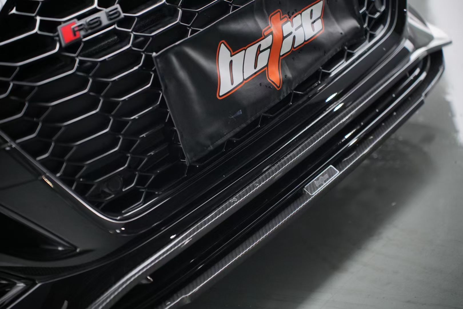 BCTXE - AUDI RS5 B9.5 DRY CARBON FIBER FRONT LIP - Aero Carbon UK