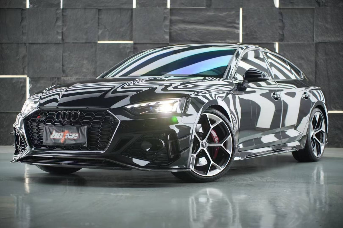 BCTXE - AUDI RS5 B9.5 DRY CARBON FIBER FRONT LIP - Aero Carbon UK