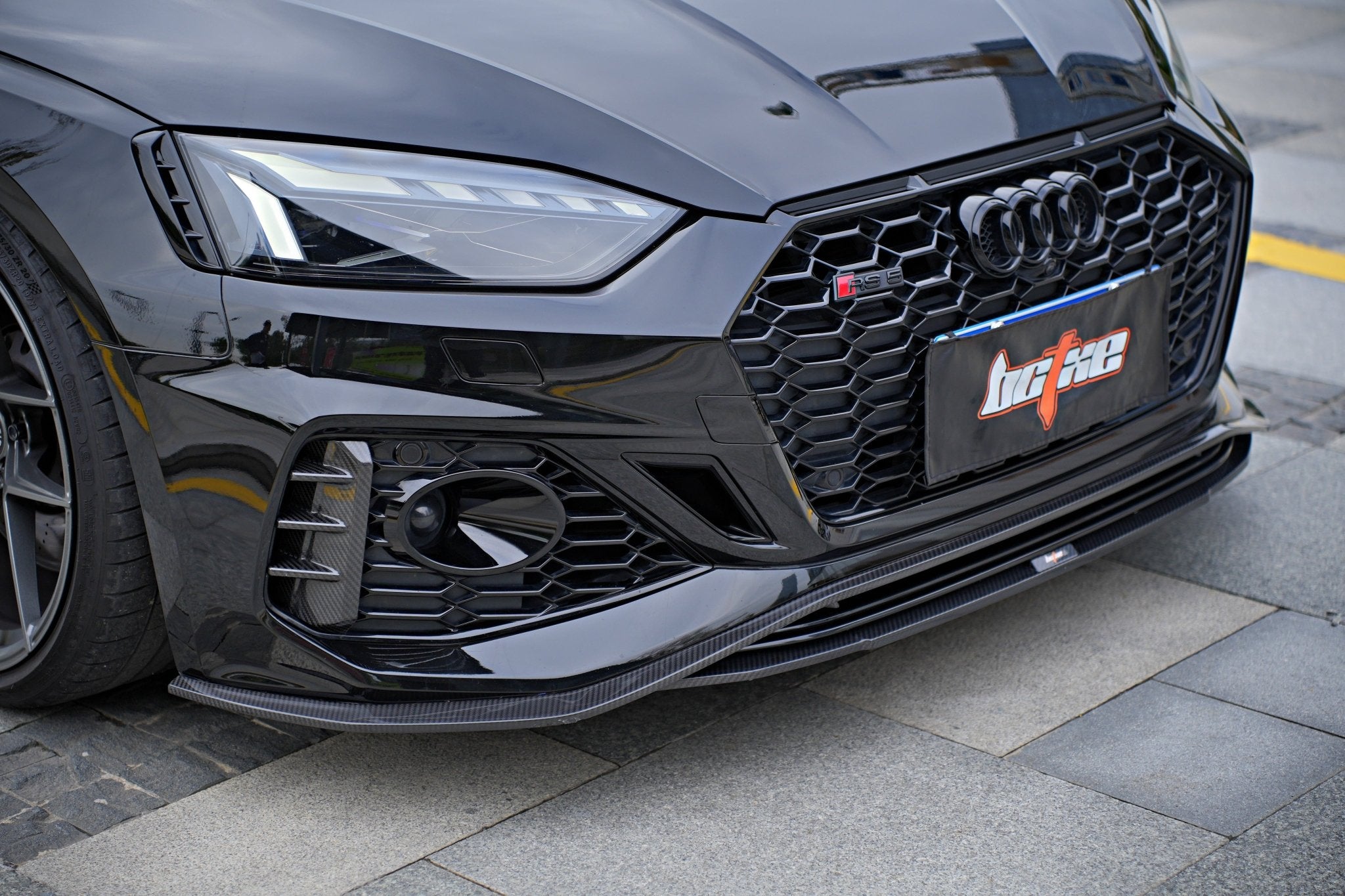 BCTXE - AUDI RS5 B9.5 DRY CARBON FIBER REAR DIFFUSER - Aero Carbon UK