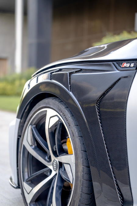 BCTXE - AUDI RS5 B9.5 DRY CARBON FIBRE SIDE FENDER WINGS - Aero Carbon UK