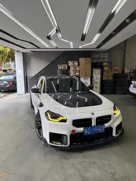 BCTXE - BMW M2 G87 DRY CARBON FIBER HOOD BONNET - Aero Carbon UK