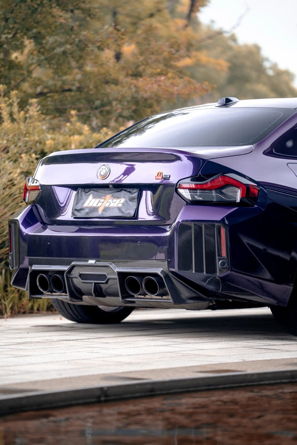 BCTXE - BMW M2 G87 DRY CARBON FIBRE REAR DIFFUSER - Aero Carbon UK