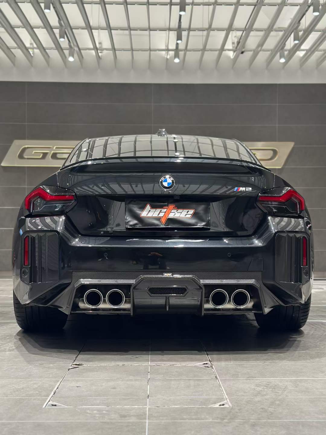 BCTXE - BMW M2 G87 DRY CARBON FIBRE REAR LED DIFFUSER - Aero Carbon UK