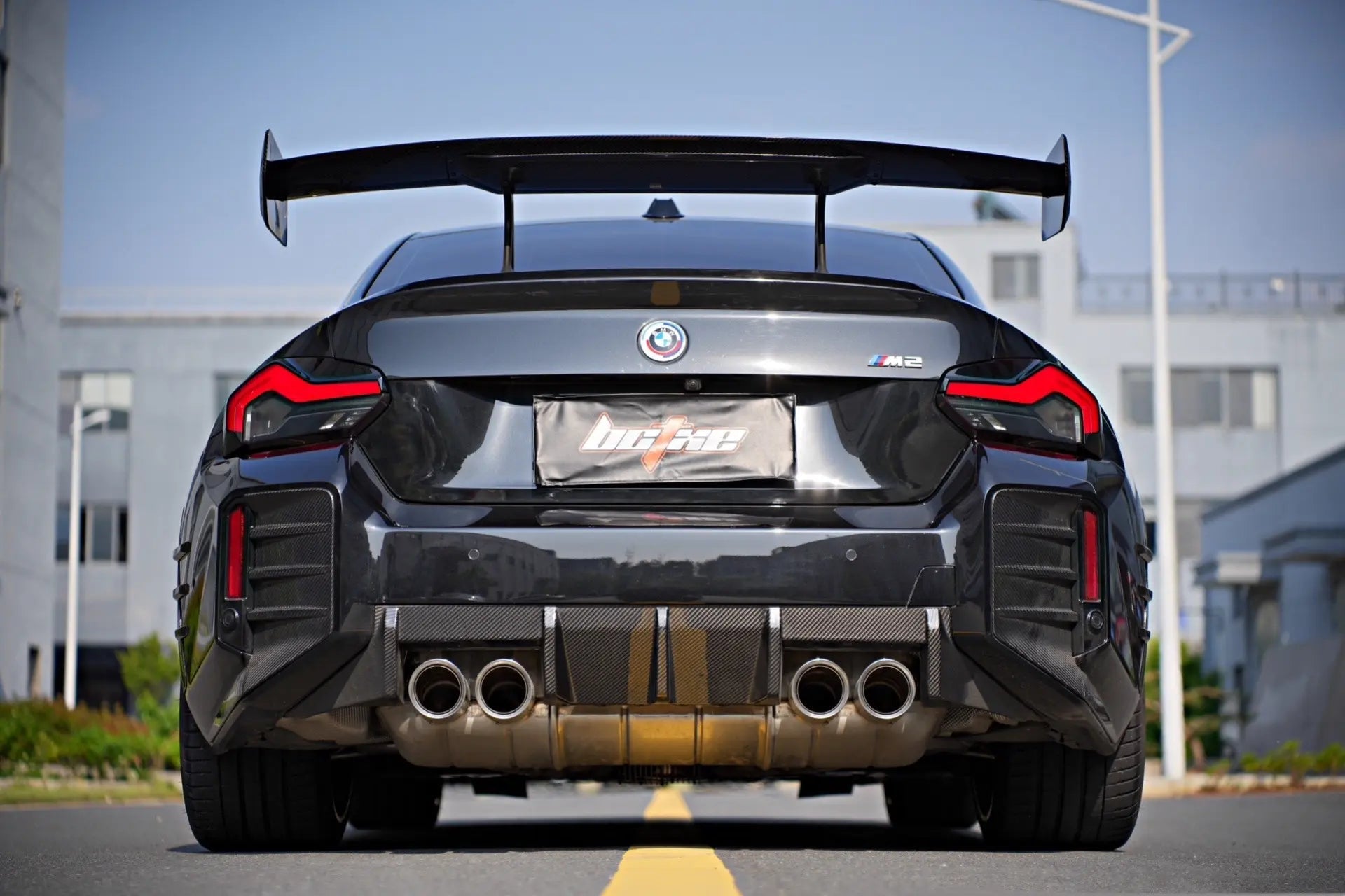 BCTXE - BMW M2 G87 DRY CARBON FIBRE WING SPOILER - Aero Carbon UK