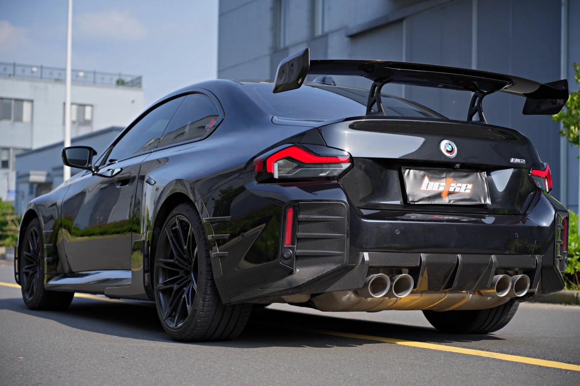 BCTXE - BMW M2 G87 DRY CARBON FIBRE WING SPOILER - Aero Carbon UK