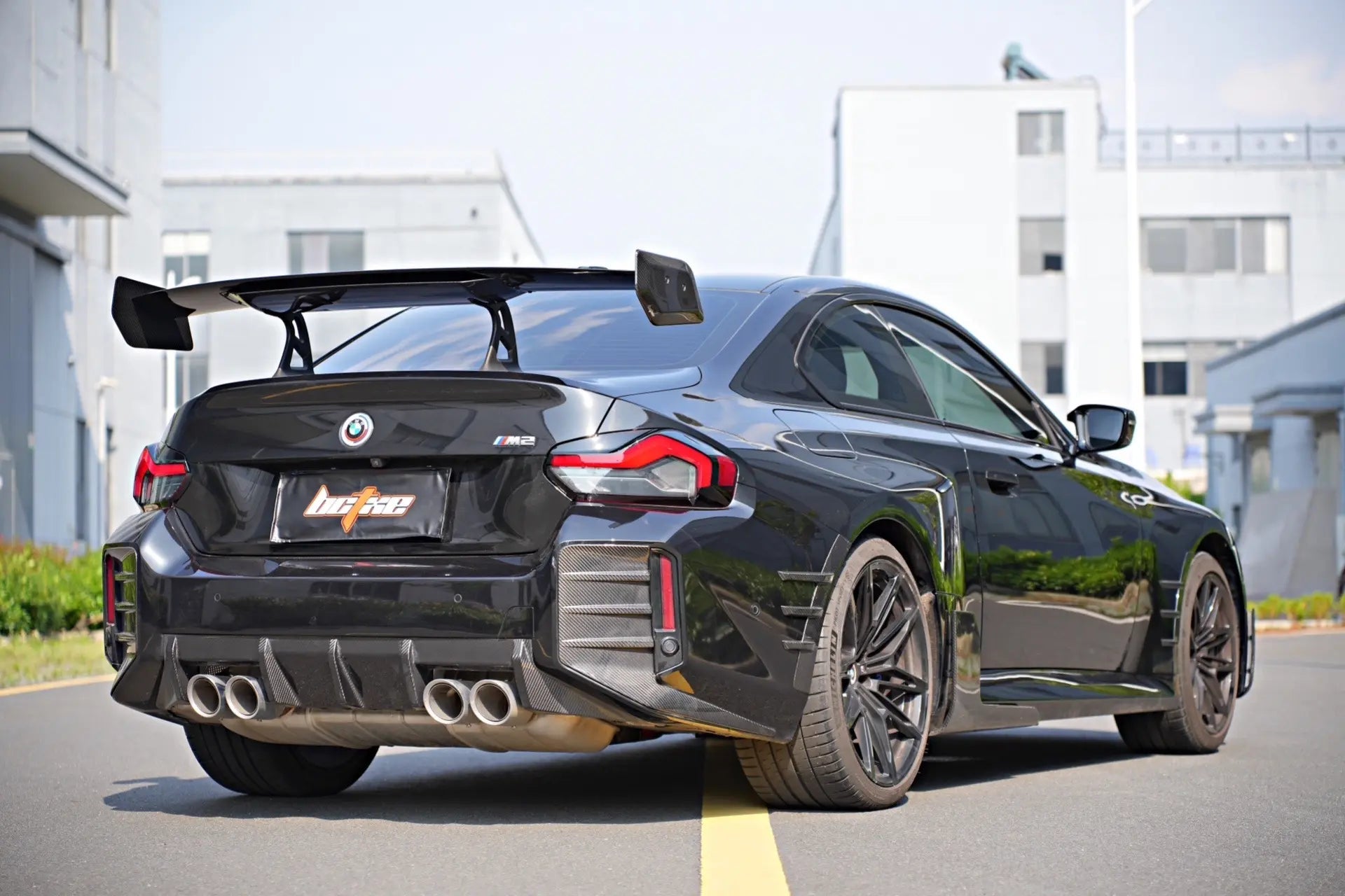 BCTXE - BMW M2 G87 DRY CARBON FIBRE WING SPOILER - Aero Carbon UK