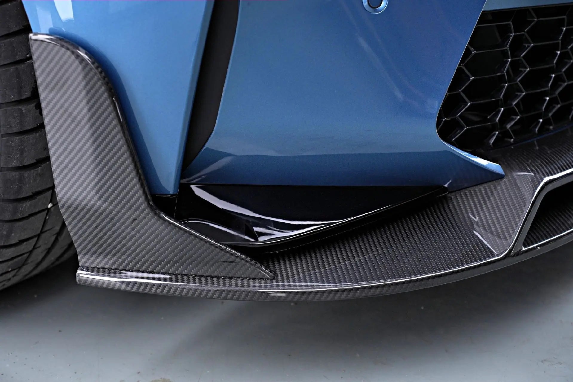 BCTXE - BMW M3 G80 / M4 G82 DRY CARBON FIBRE FRONT LIP - Aero Carbon UK