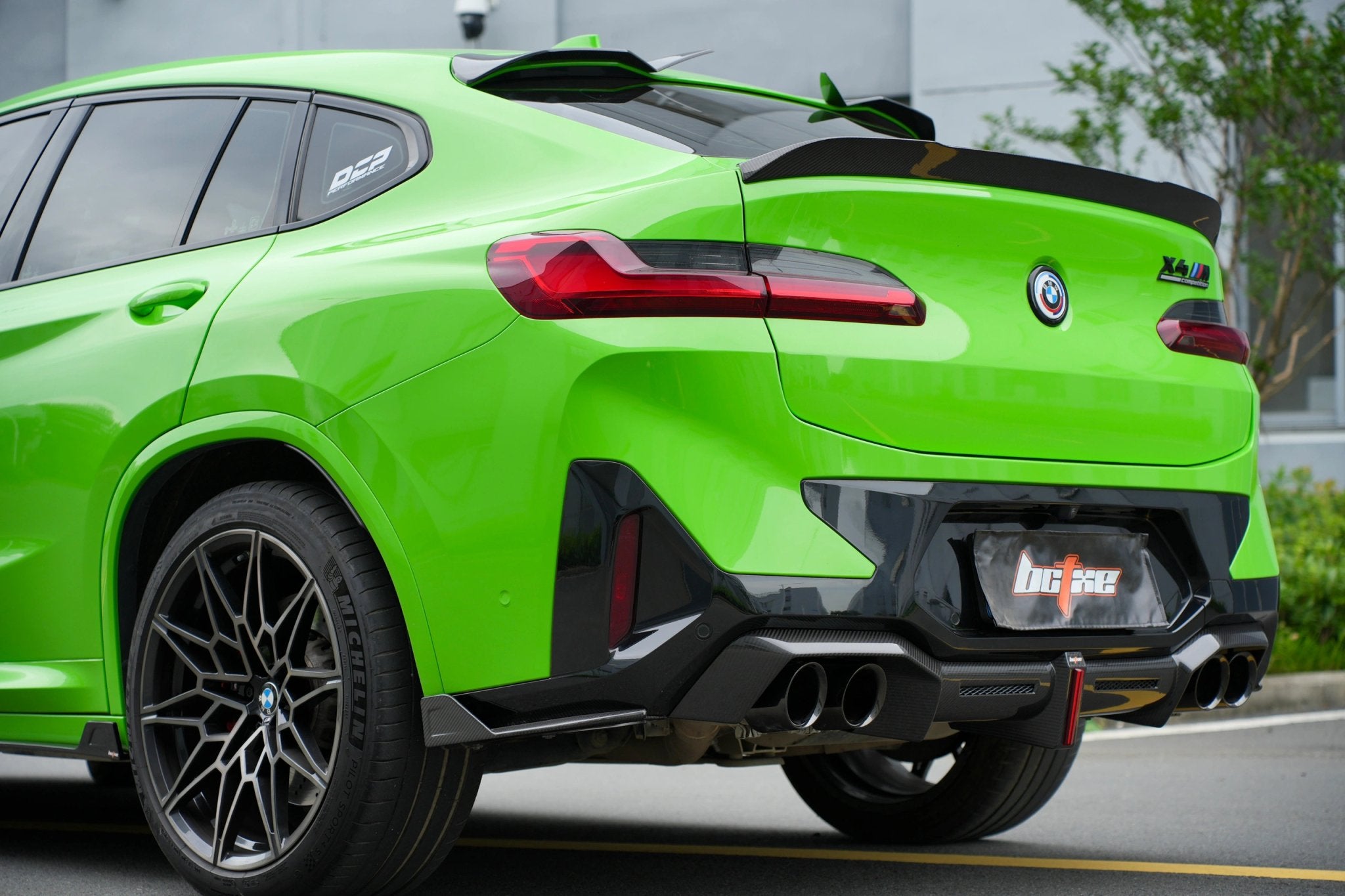 BCTXE - BMW X4M F98 LCI CARBON FIBRE REAR DIFFUSER - Aero Carbon UK