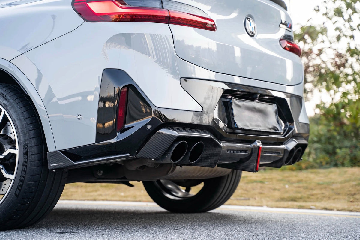 BCTXE - BMW X4M F98 LCI CARBON FIBRE REAR DIFFUSER - Aero Carbon UK