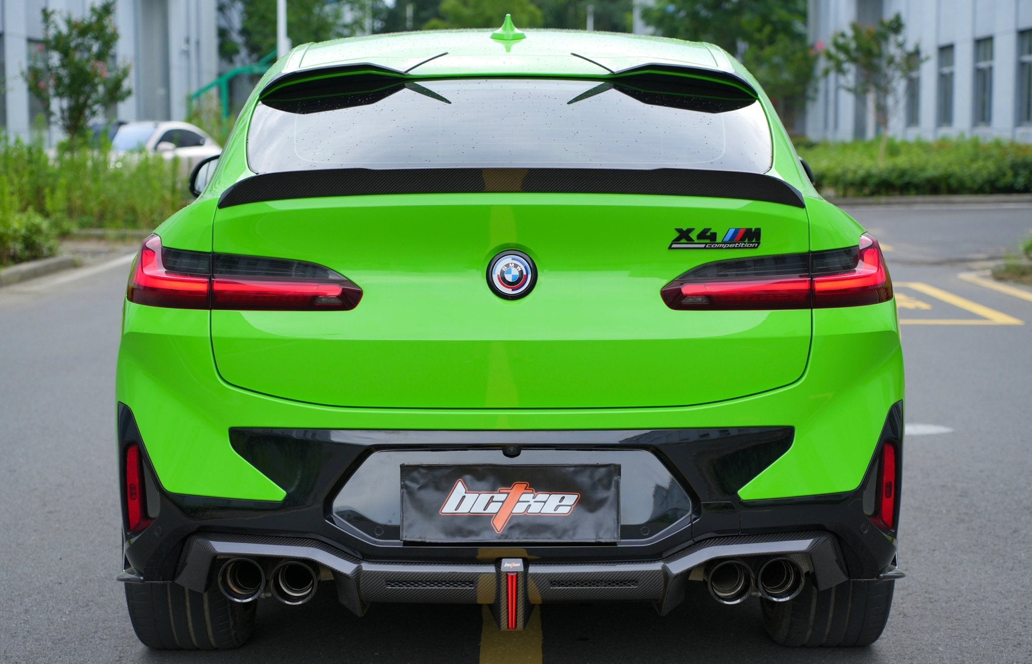 X4m Rear End BCTXE - BMW X4M F98 LCI CARBON FIBRE REAR DIFFUSER – Aero Carbon UK