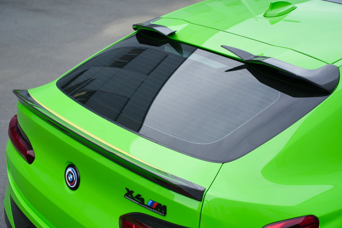 X4m Rear End BCTXE - BMW X4M F98 LCI CARBON FIBRE REAR ROOF TOP WING SPOILER – Aero ...
