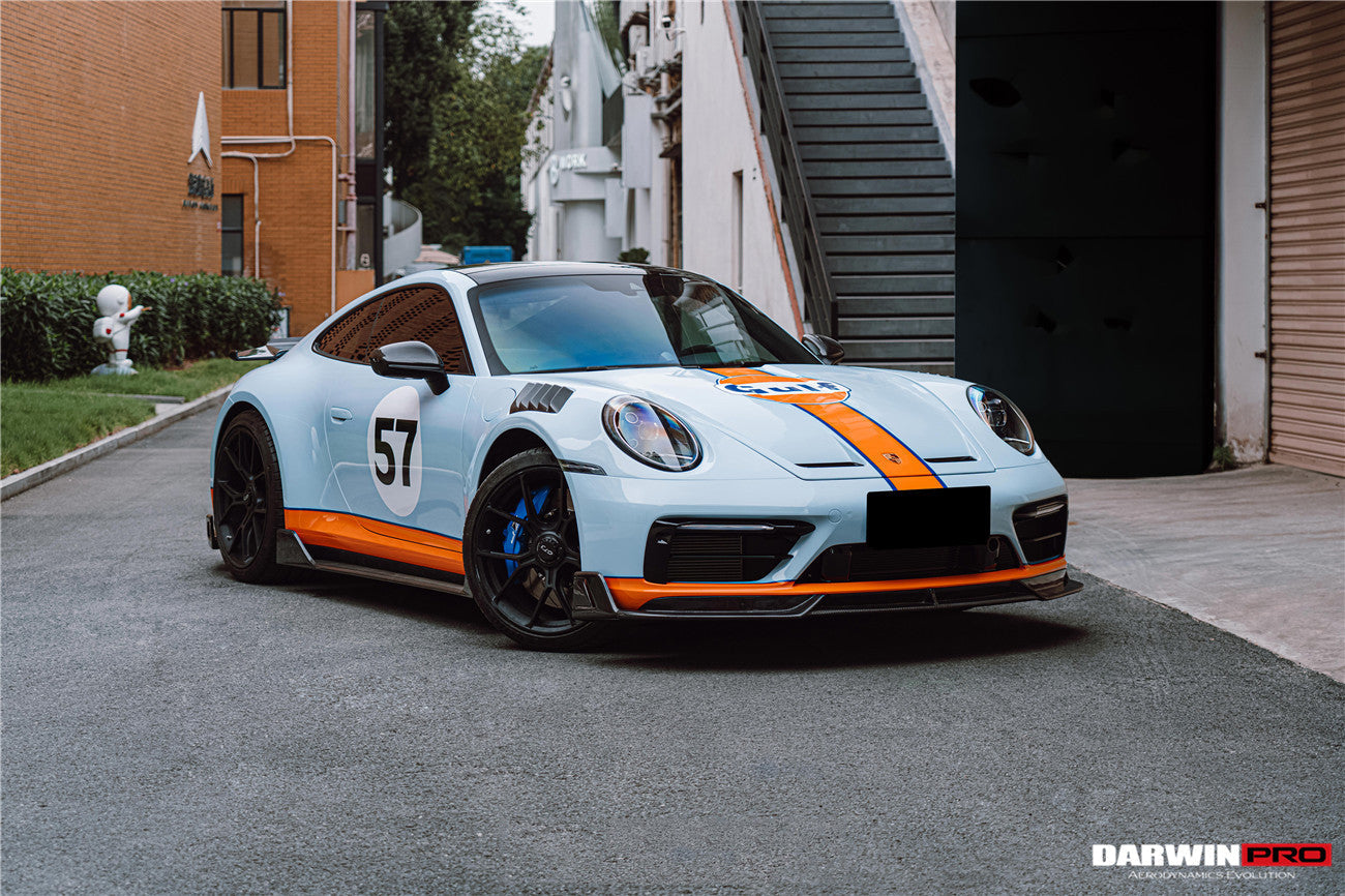 DARWINPRO - PORSCHE 911 992 CARRERA S/4/4S/TARGA/CABRIOLET BKSS STYLE SIDE SKIRTS - Aero Carbon UK