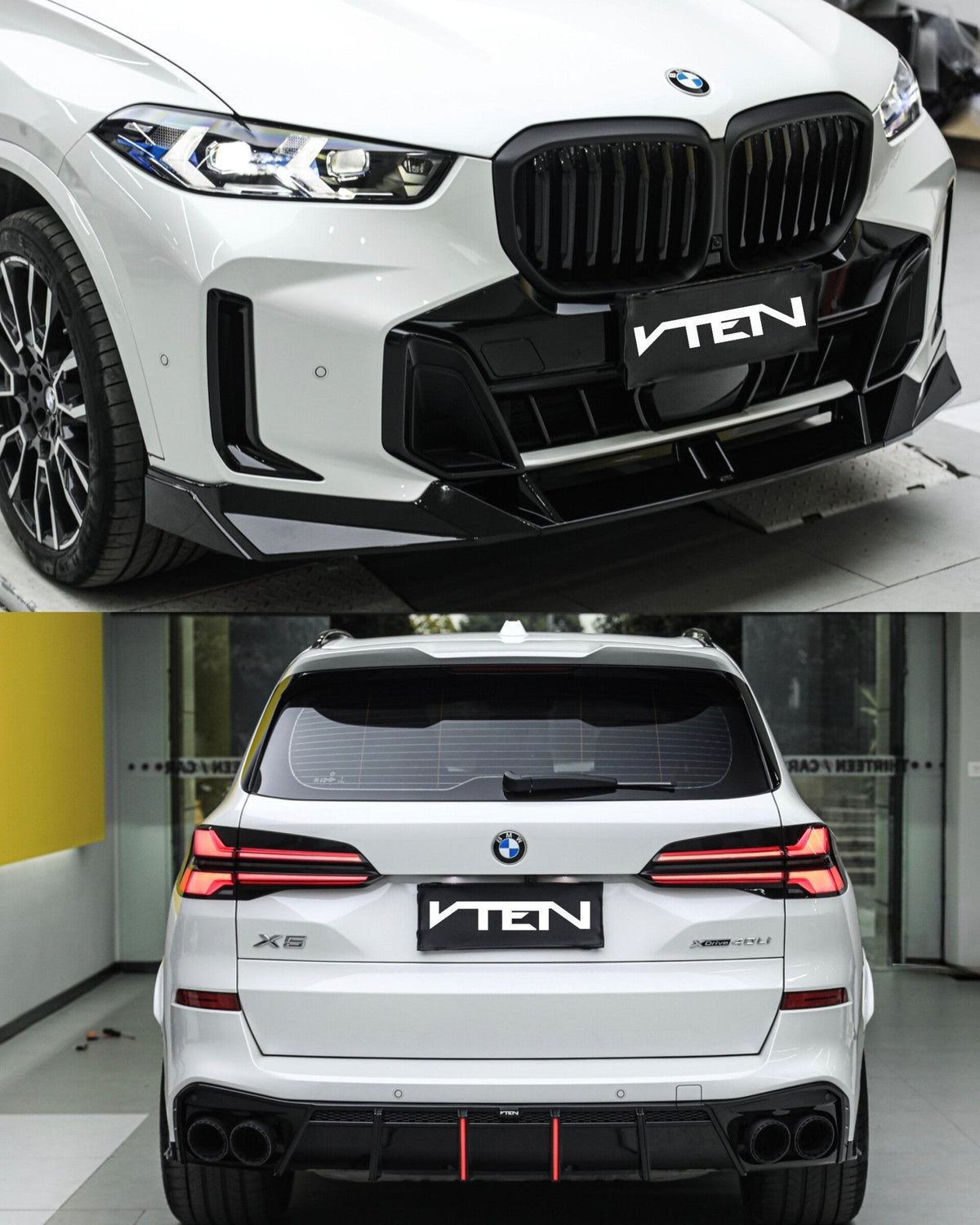 VTEN - BMW X5 G05 LCI 2024+ PP GLOSS BLACK FULL BODY KIT BUNDLE - Aero Carbon UK