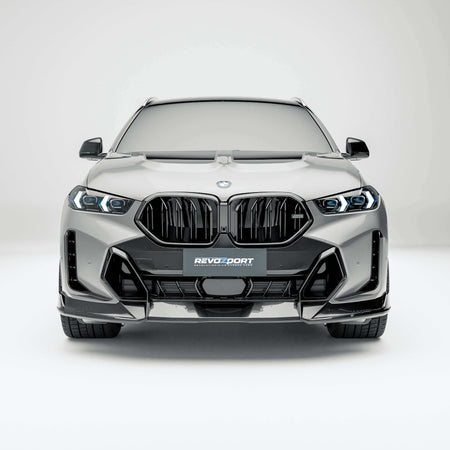 RevozPort BMW X6 G06 Pre-LCI carbon fibre body kit front view