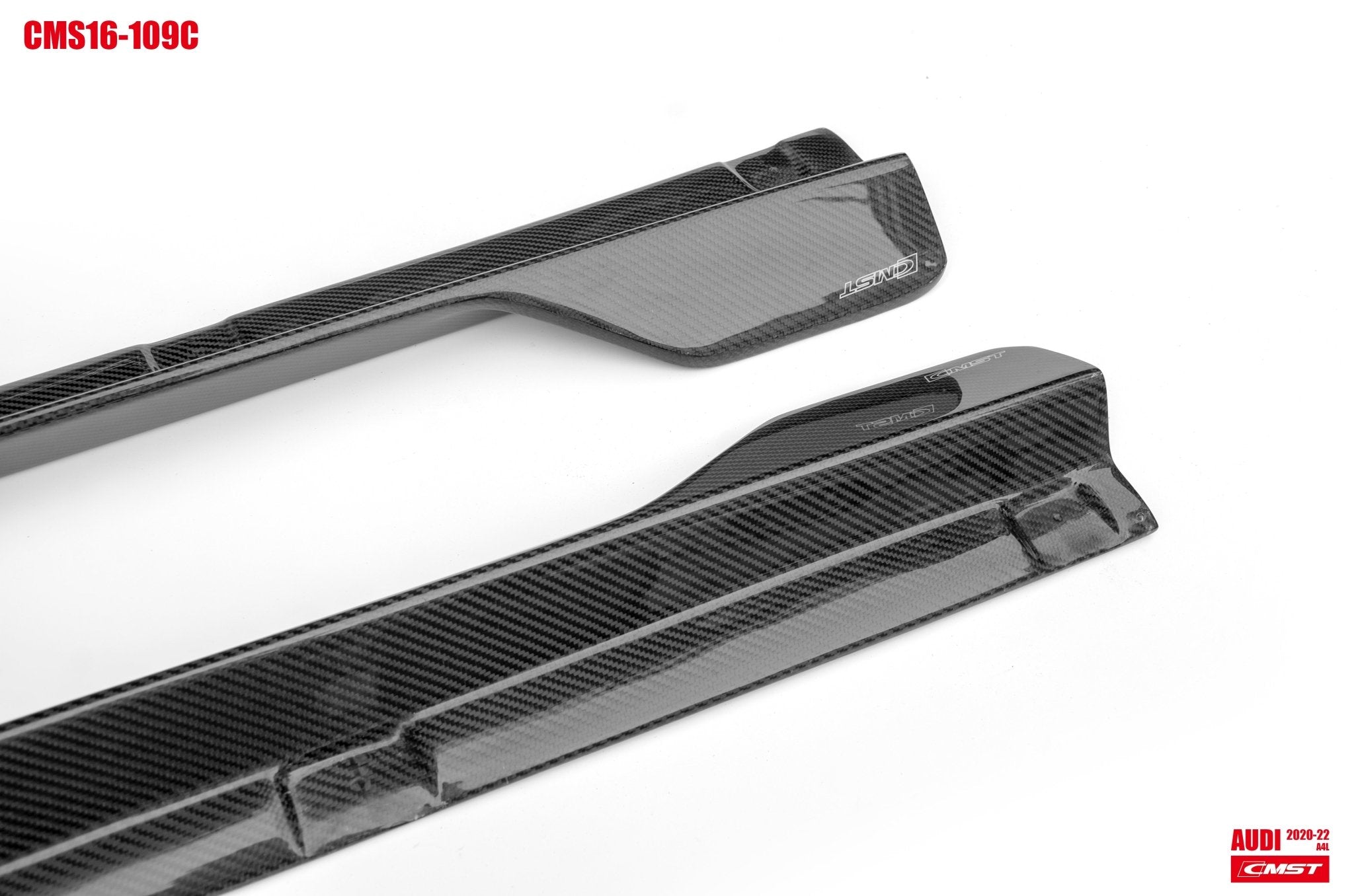 CMST - AUDI A4 / S4 B9 B9.5 CARBON FIBRE SIDE SKIRTS - Aero Carbon UK