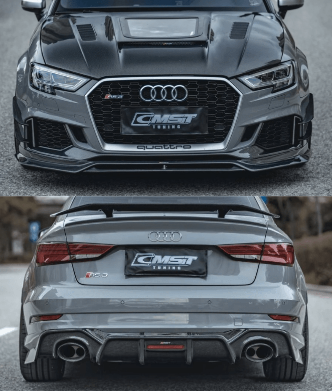 CMST - AUDI RS3 8V CARBON FIBRE BODY KIT BUNDLE - Aero Carbon UK