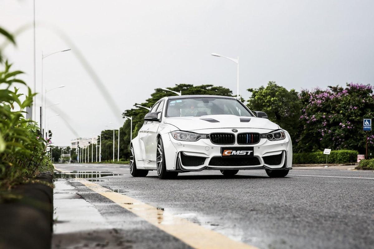 CMST - BMW 3 SERIES F30 / 4 SERIES F32 CARBON FIBER HOOD V3 - Aero Carbon UK