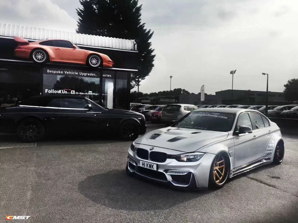 CMST - BMW 3 SERIES F30 / 4 SERIES F32 CARBON FIBER HOOD V3 - Aero Carbon UK