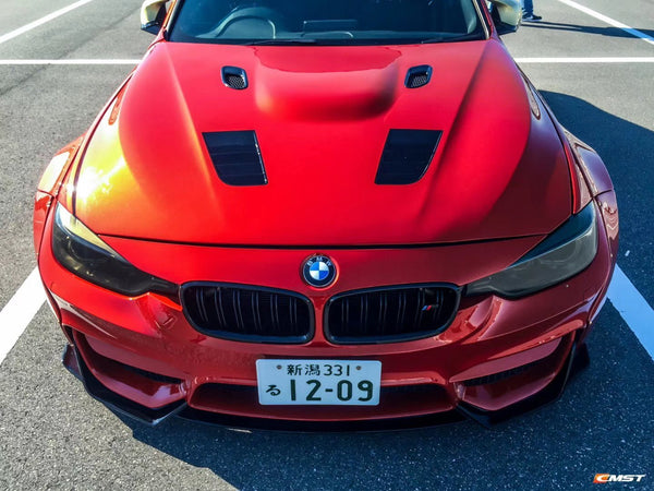 CMST - BMW 3 SERIES F30 / 4 SERIES F32 CARBON FIBER HOOD V3