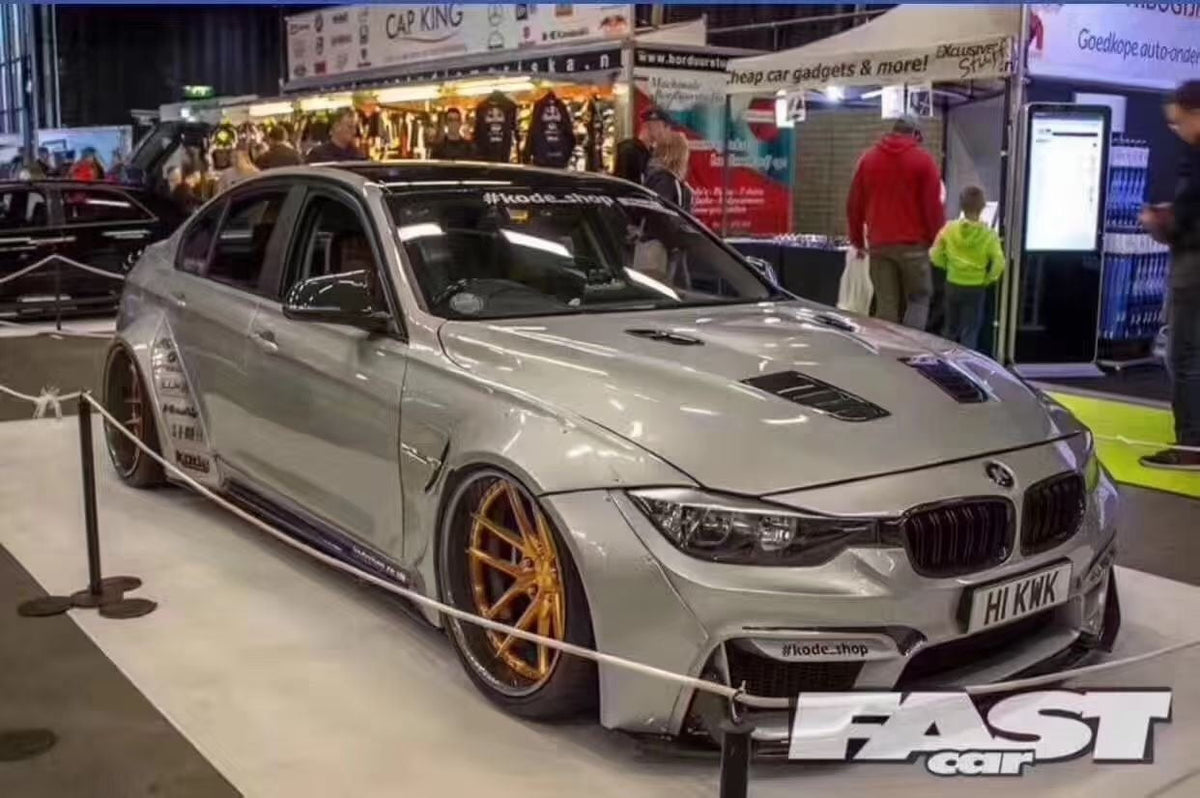 CMST - BMW 3 SERIES F30 / 4 SERIES F32 CARBON FIBER HOOD V3 - Aero Carbon UK