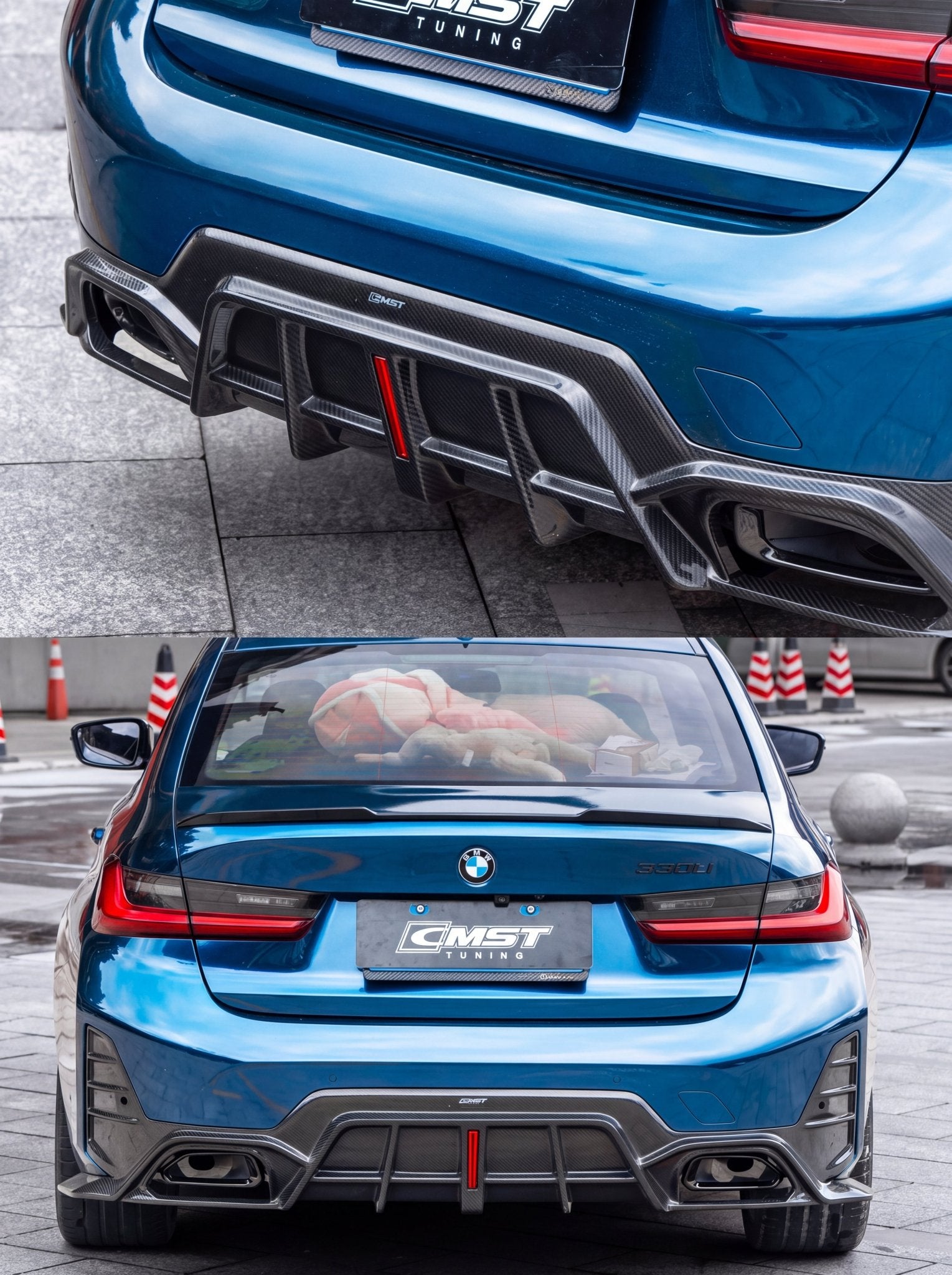 CMST - BMW 3 SERIES G20 LCI DRY CARBON FIBRE FULL BODY KIT BUNDLE - Aero Carbon UK