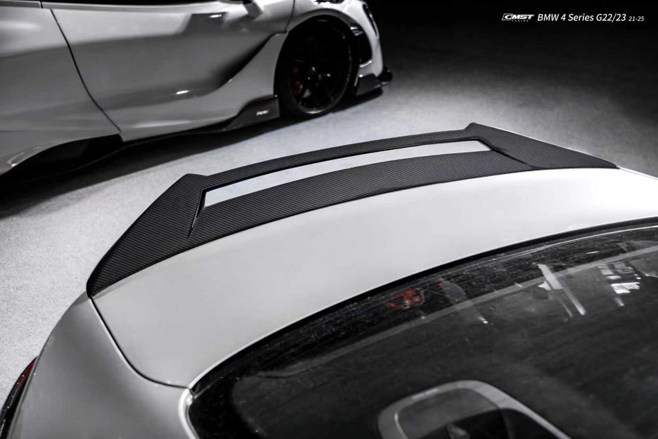 CMST - BMW 4 SERIES G22 COUPE CARBON FIBER REAR SPOILER - Aero Carbon UK