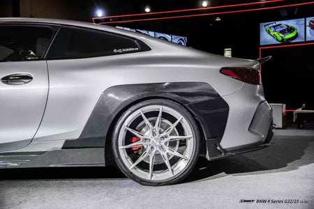 CMST - BMW 4 SERIES G22 COUPE CARBON FIBER REAR WHEEL ARCHES - Aero Carbon UK