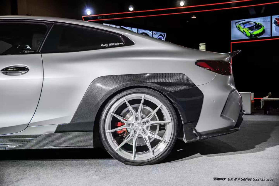 CMST - BMW 4 SERIES G22 COUPE CARBON FIBER REAR WHEEL ARCHES - Aero Carbon UK