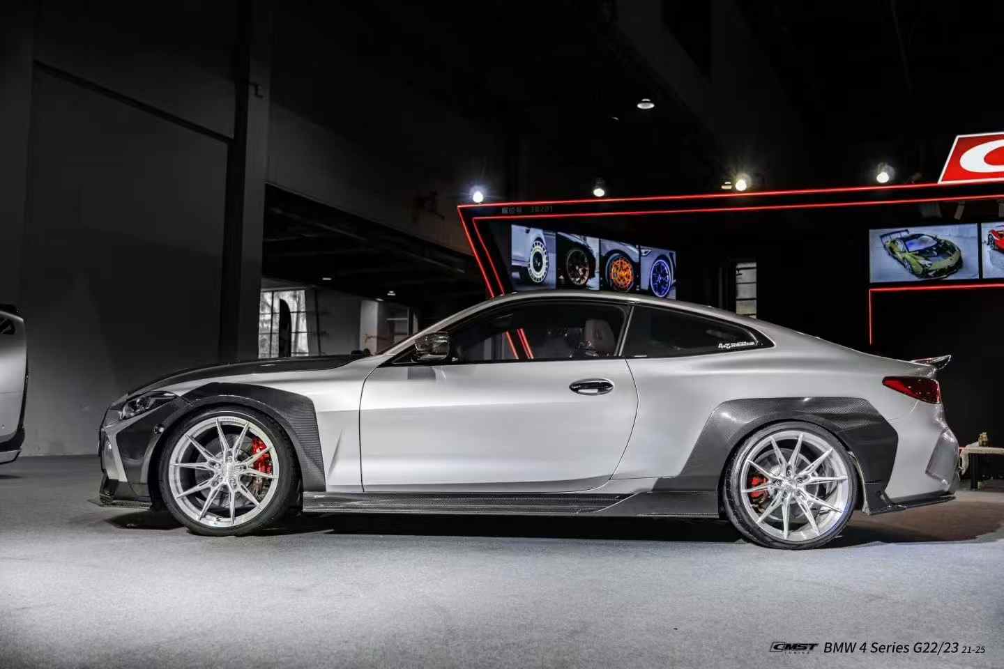 CMST - BMW 4 SERIES G22 COUPE CARBON FIBER REAR WHEEL ARCHES - Aero Carbon UK