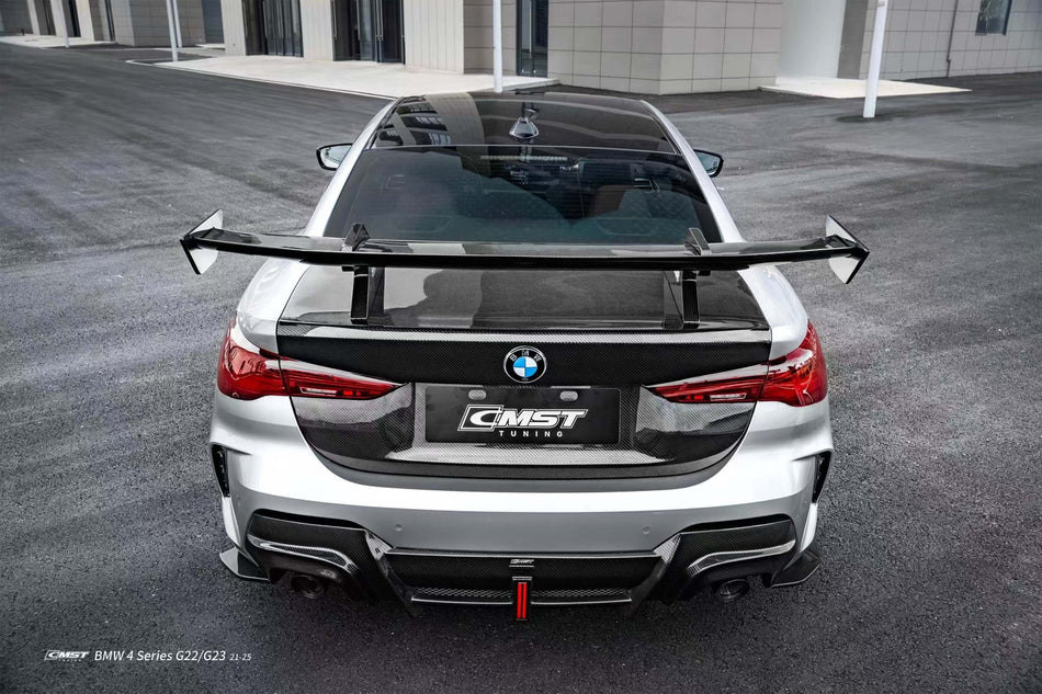 CMST - BMW 4 SERIES G22 / G23 DRY CARBON BOOT TRUNK LID (OEM STYLE) - Aero Carbon UK