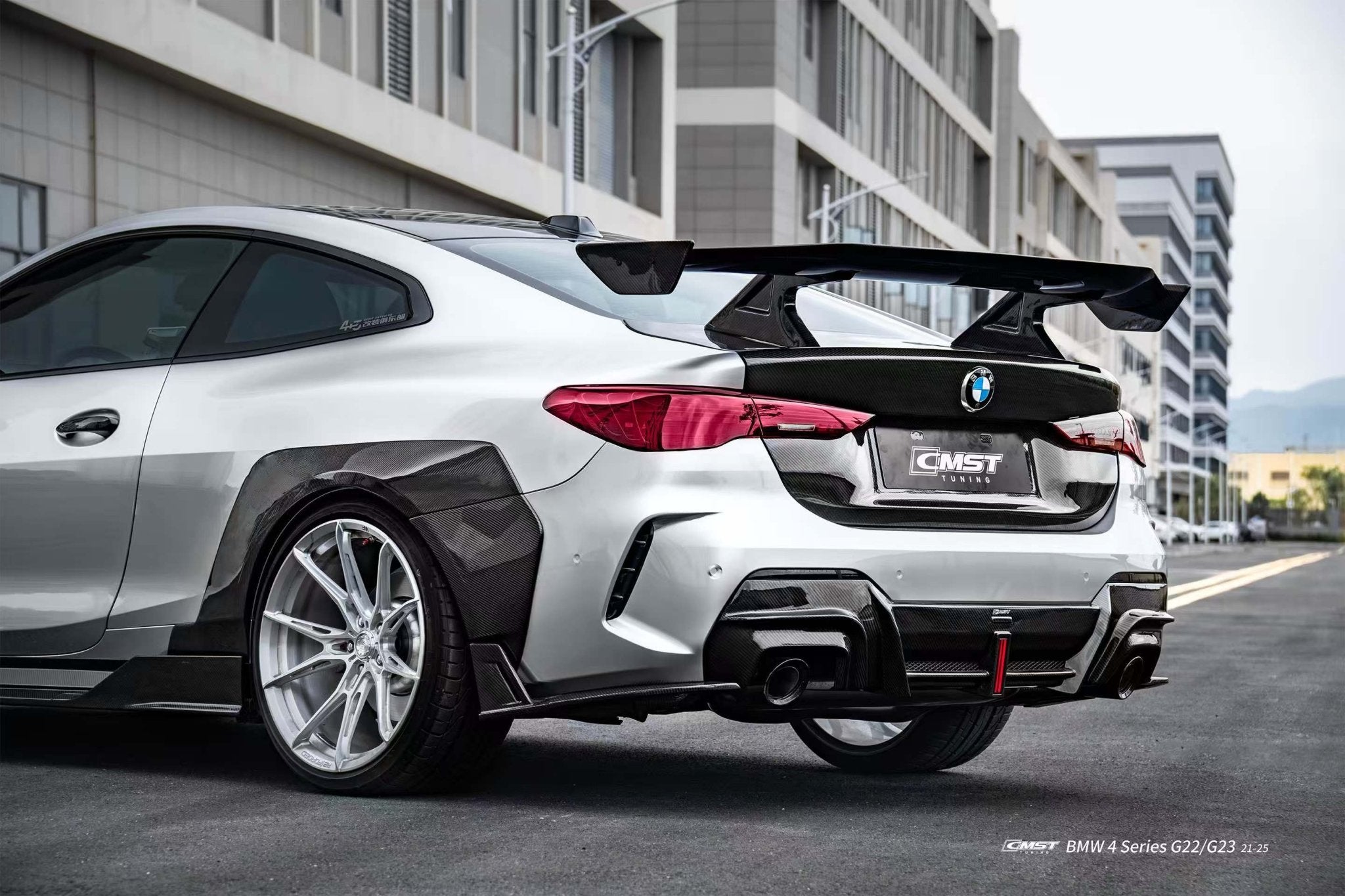 CMST - BMW 4 SERIES G22 / G23 DRY CARBON BOOT TRUNK LID (OEM STYLE) - Aero Carbon UK