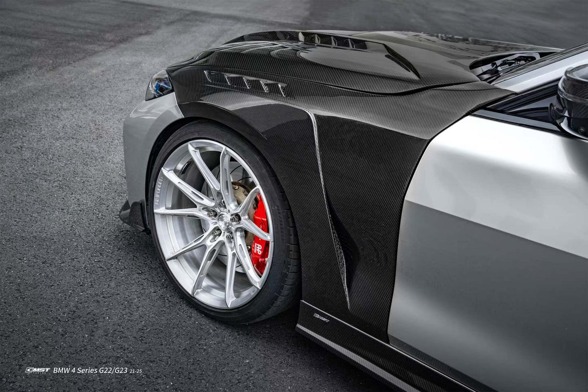 CMST - BMW 4 SERIES G22 / G23 DRY CARBON SIDE FENDERS - Aero Carbon UK