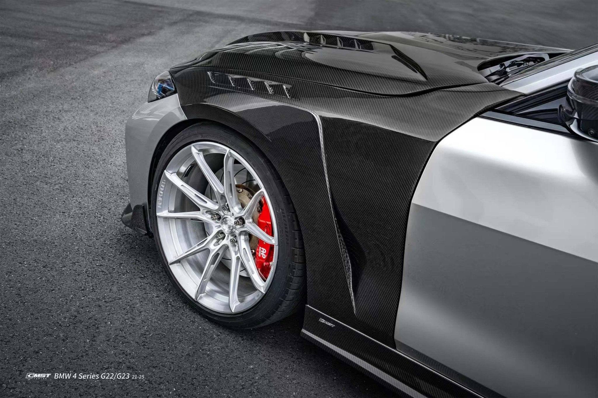 CMST - BMW 4 SERIES G22 / G23 DRY CARBON SIDE FENDERS - Aero Carbon UK