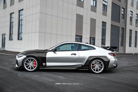CMST - BMW 4 SERIES G22 / G23 DRY CARBON SIDE SKIRTS - Aero Carbon UK