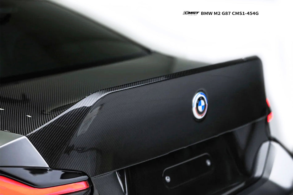 CMST - BMW M2 G87 / 2 SERIES G42 DRY CARBON FIBRE BOOT TRUNK LID - Aero Carbon UK