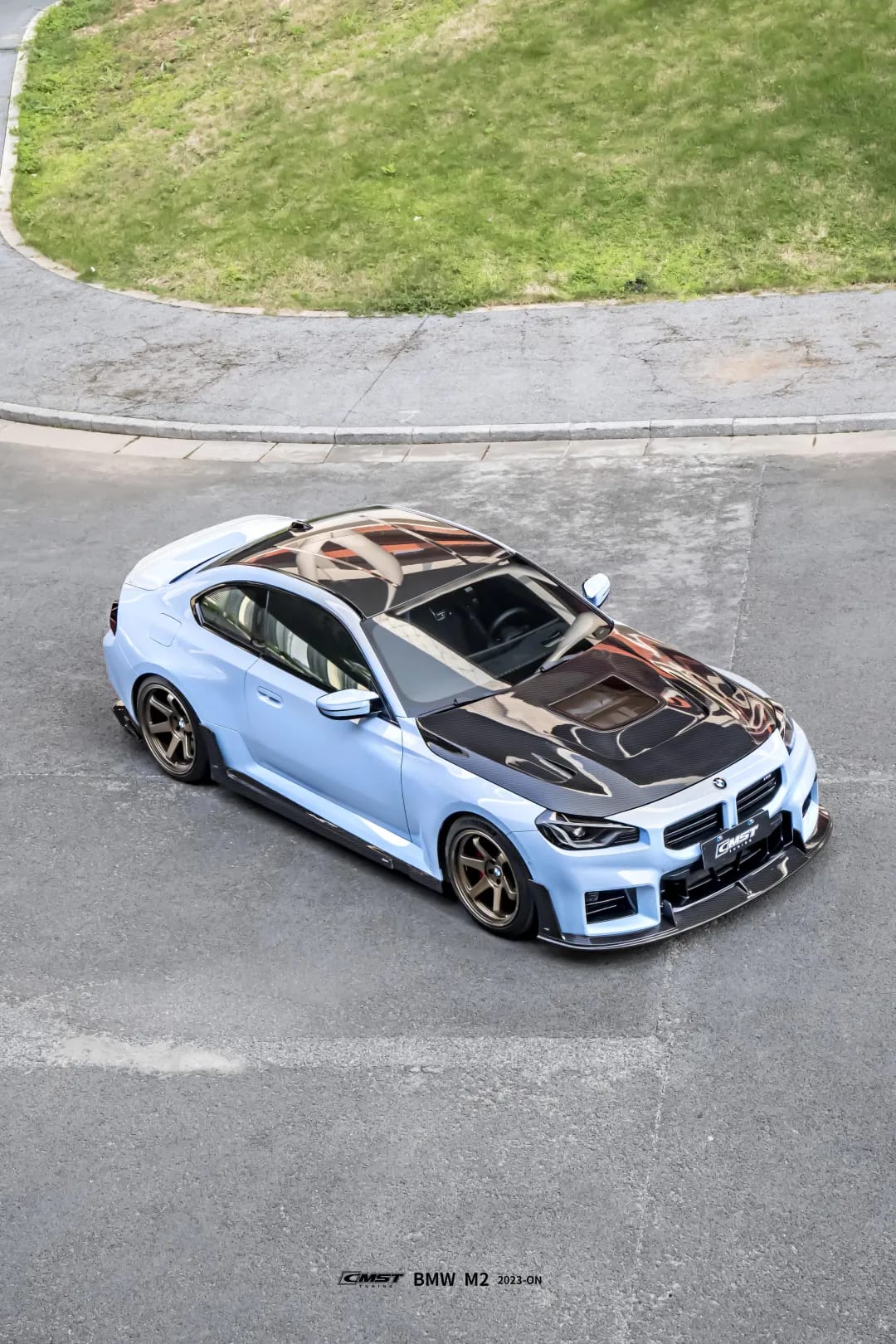 CMST - BMW M2 G87 DRY CARBON FIBRE TRANSPARENT BONNET HOOD - Aero Carbon UK