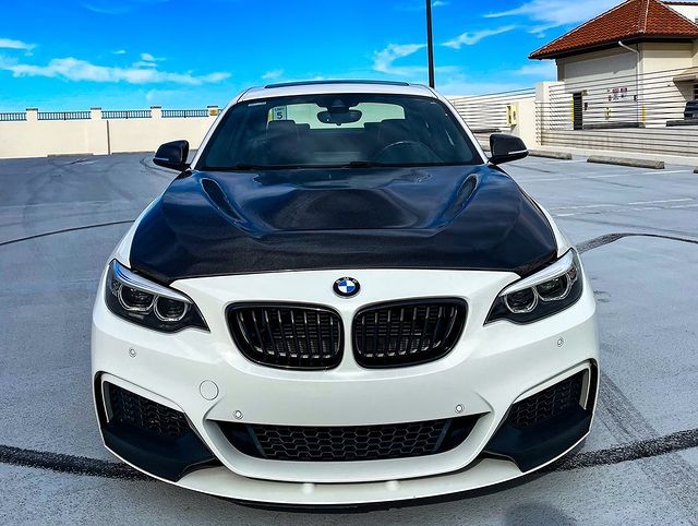 CMST - BMW M2 / M2C F87 CARBON FIBRE BONNET HOOD V2 - Aero Carbon UK