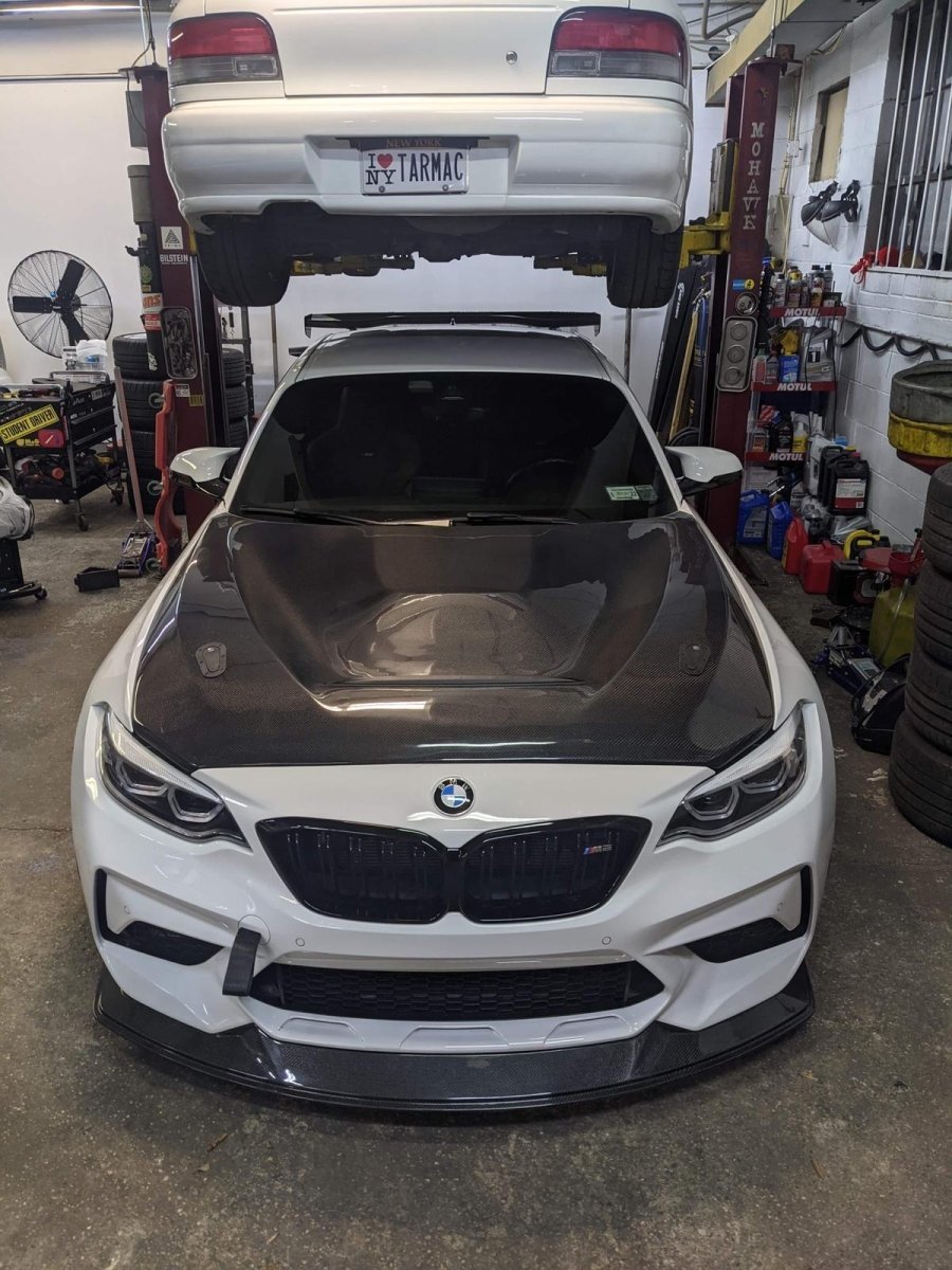 CMST - BMW M2 / M2C F87 CARBON FIBRE BONNET HOOD V2 - Aero Carbon UK