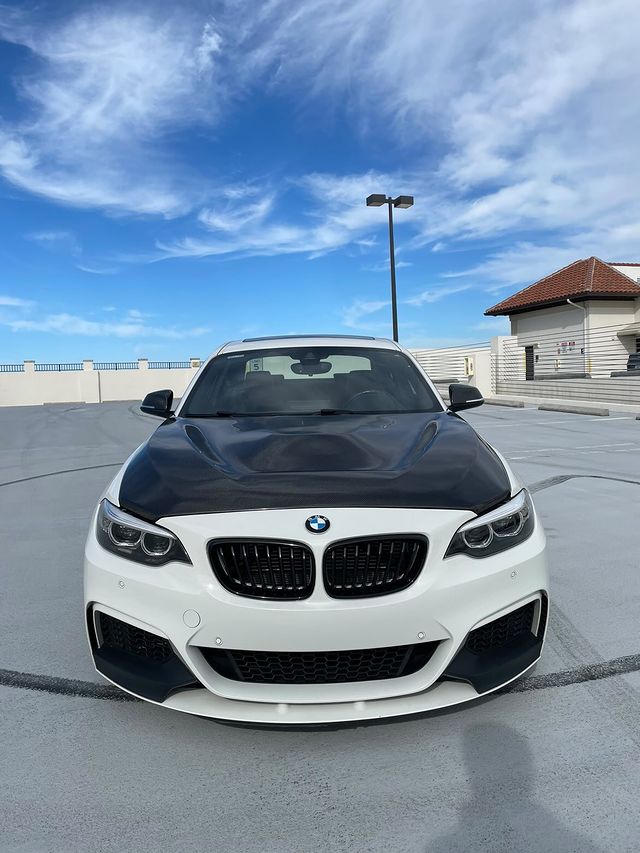 CMST - BMW M2 / M2C F87 CARBON FIBRE BONNET HOOD V2 - Aero Carbon UK