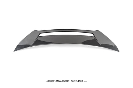 CMST - BMW M3 G80 DRY CARBON FIBER REAR BOOT TRUNK DUCKTAIL SPOILER - Aero Carbon UK